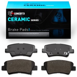 Dodge Attitude Brake Pads - Rear - R1 Concepts - Ceramic - `11-`25